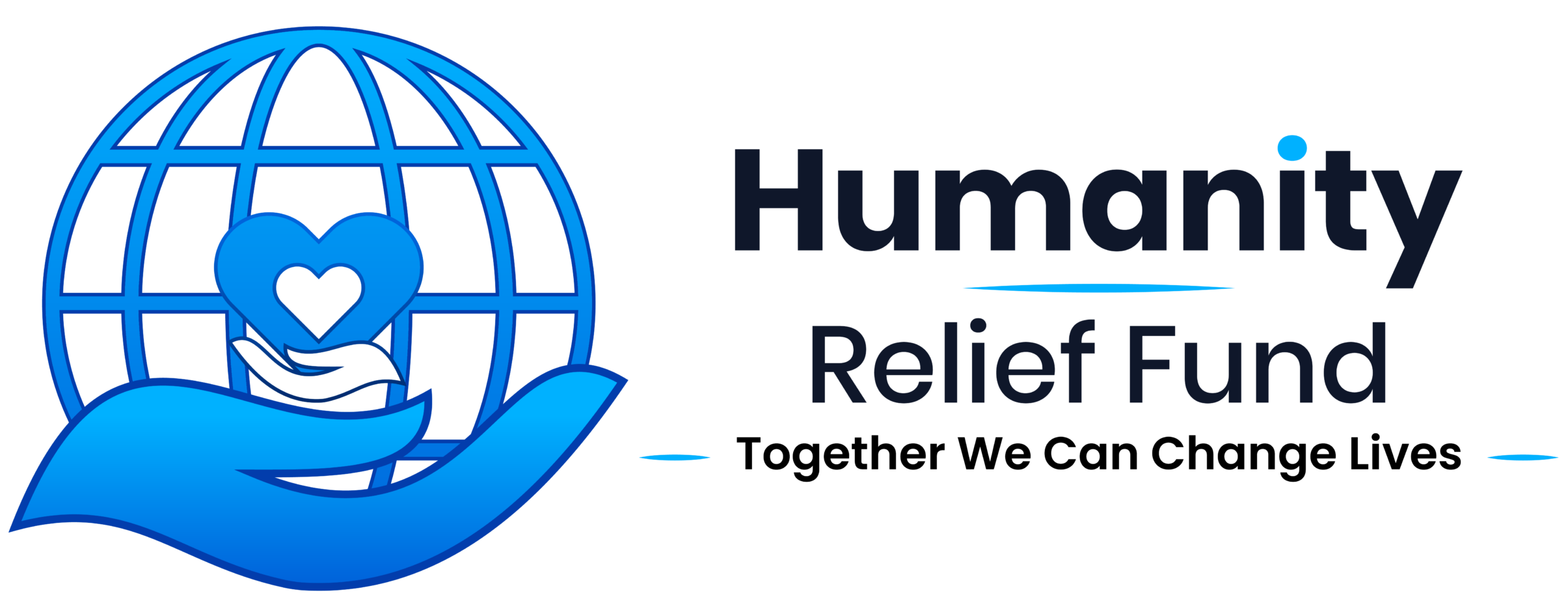 Humanity Relief Fund Logo Design Final With Gradient Look-10